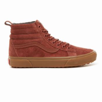 Vans Sk8-Hi MTE - Miesten Korkeavartiset tennarit - Sequoia/Gum